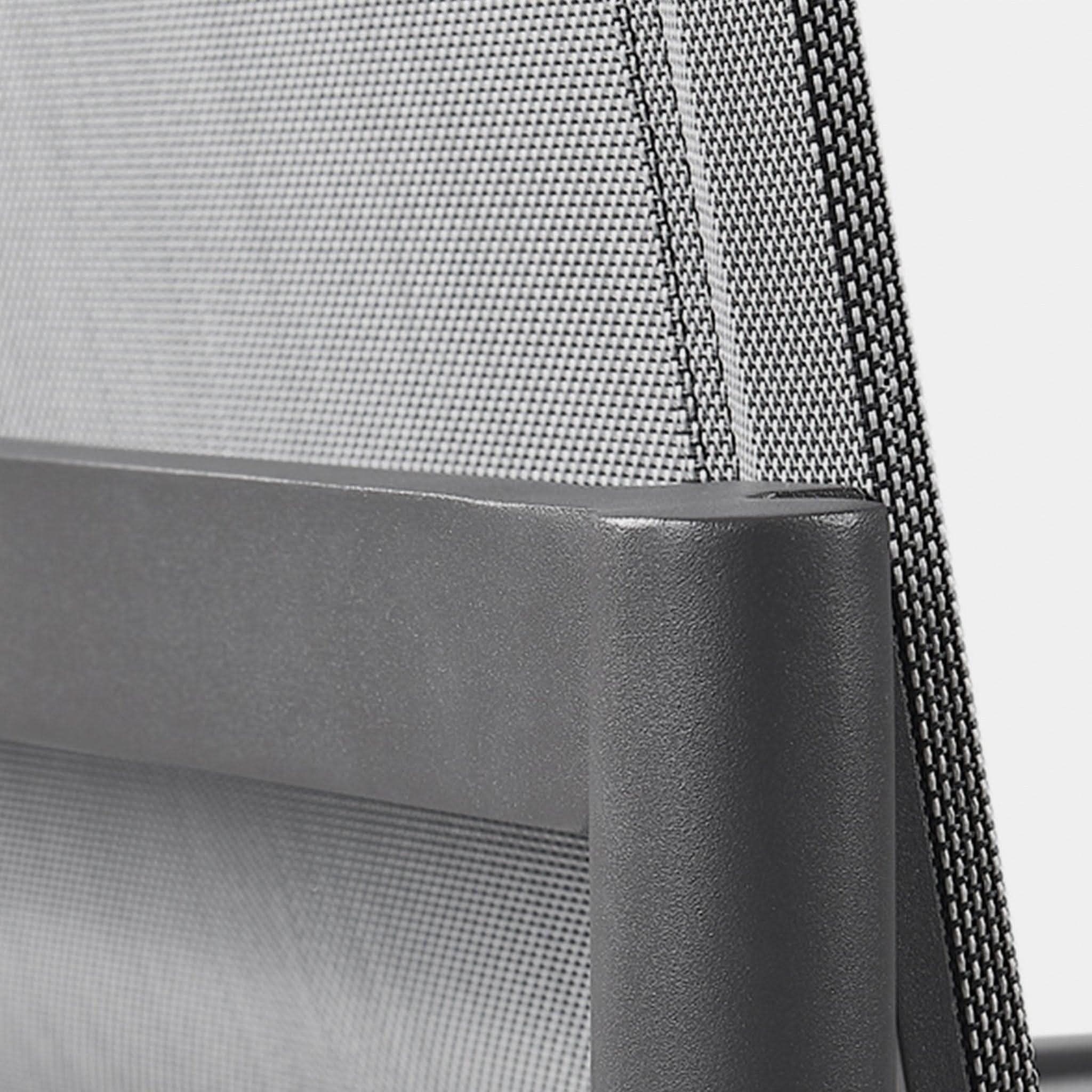 Breeze Xl Aluminum Armless Dining Chair - Image 6
