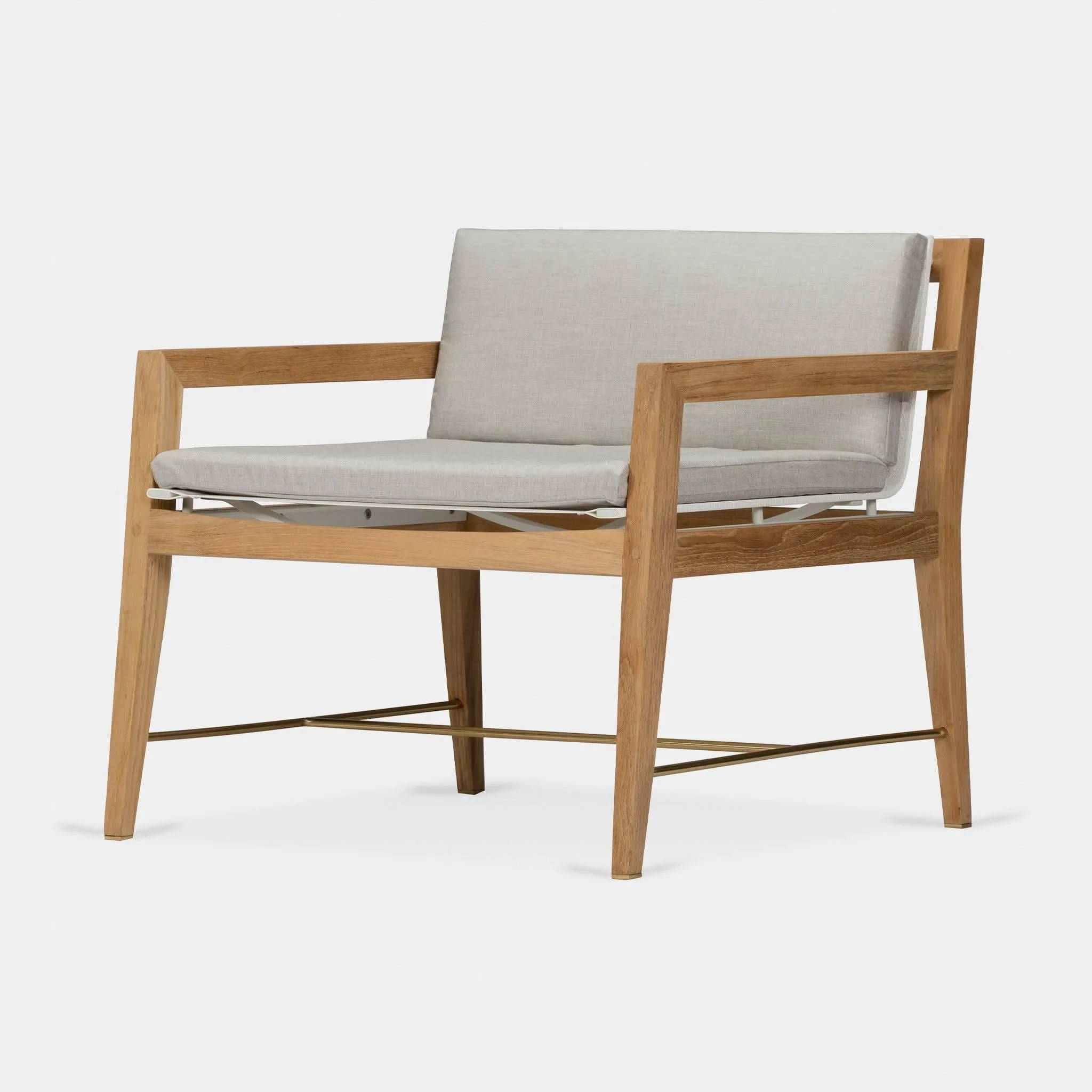 Byron Teak Lounge Chair - Image 4