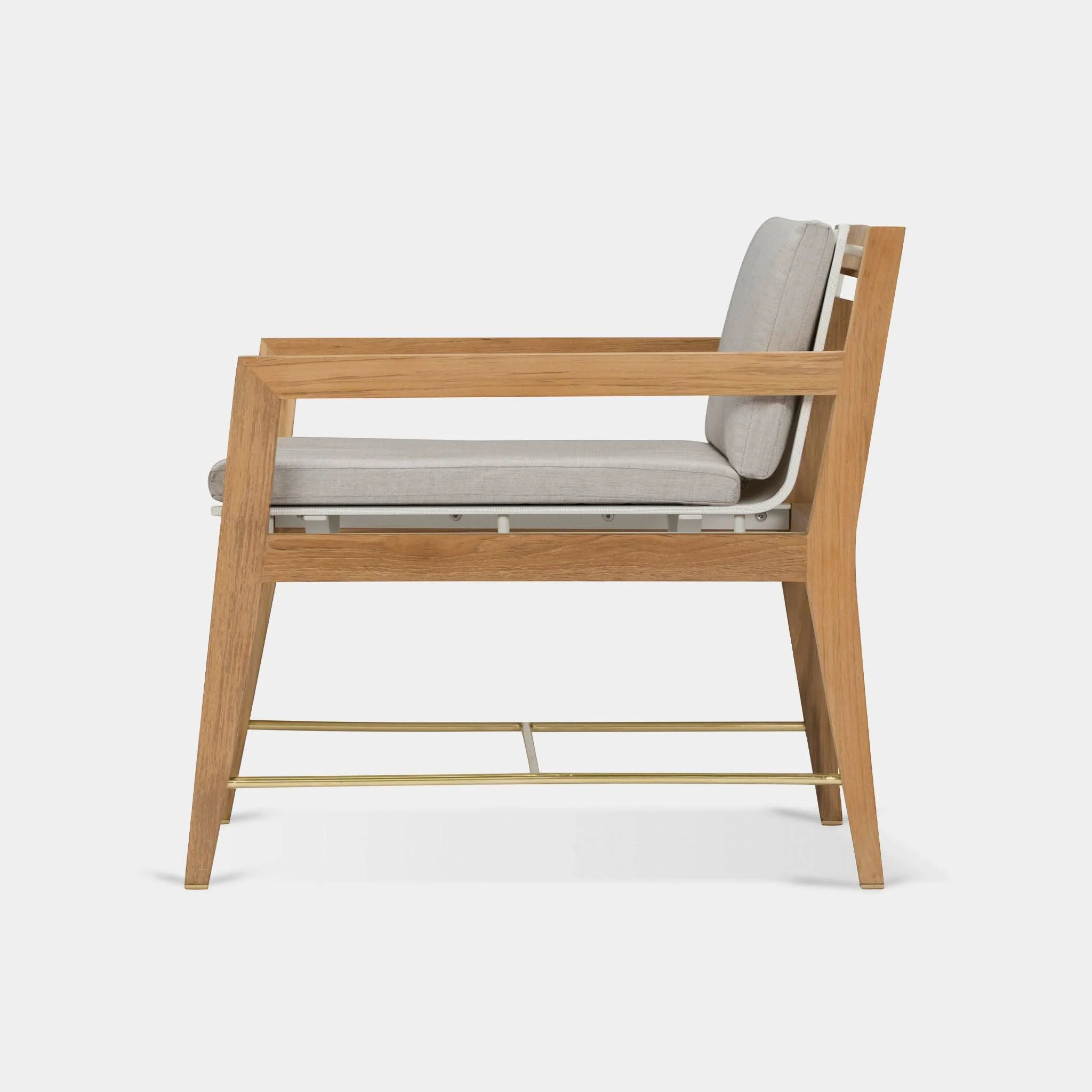Byron Teak Lounge Chair - Image 5