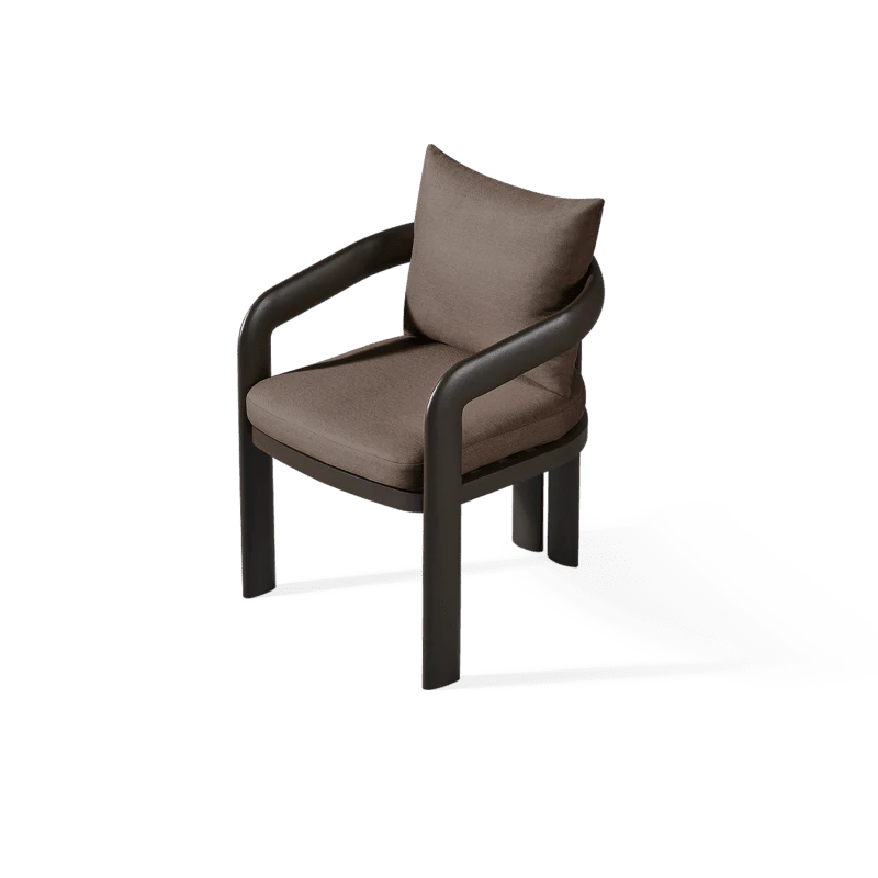 Chloe Aluminum Dining Chair - Image 6