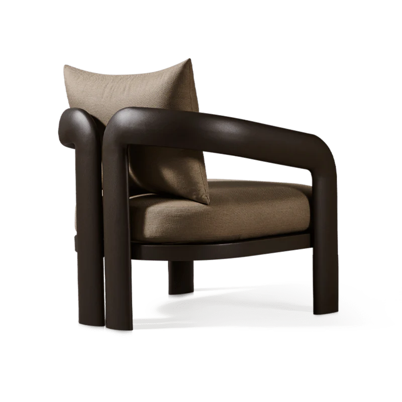 Chloe Aluminum Lounge Chair - Image 5
