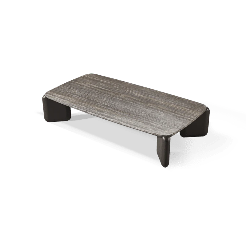 Chloe Aluminum Rectangle Coffee Table - Image 5