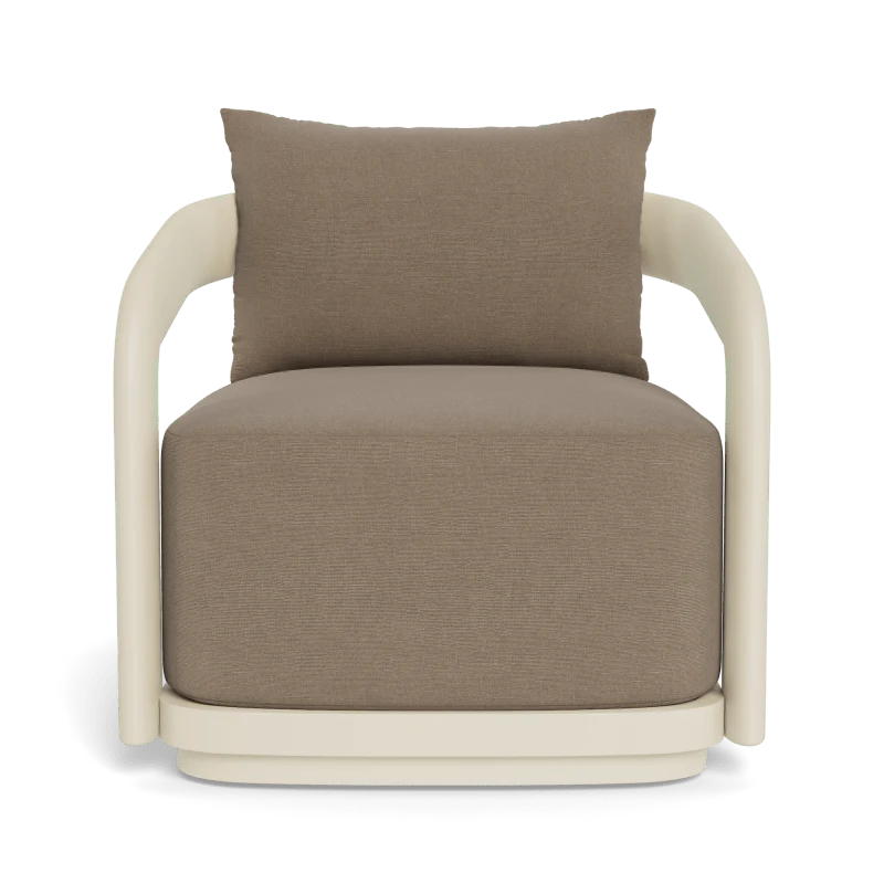 Chloe Aluminum Swivel Lounge Chair - Image 26