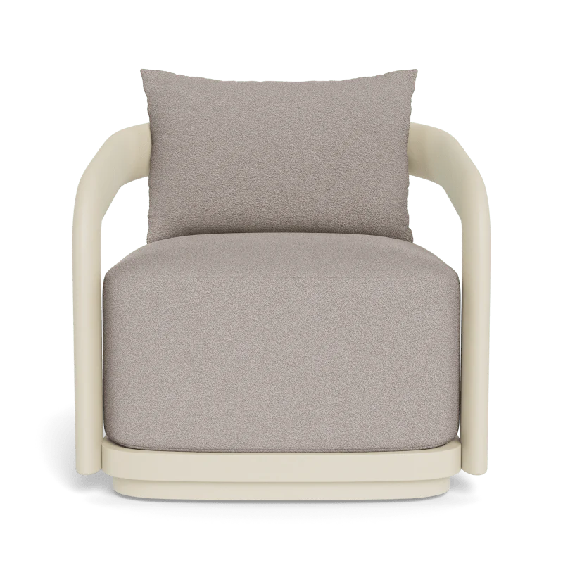 Chloe Aluminum Swivel Lounge Chair - Image 32