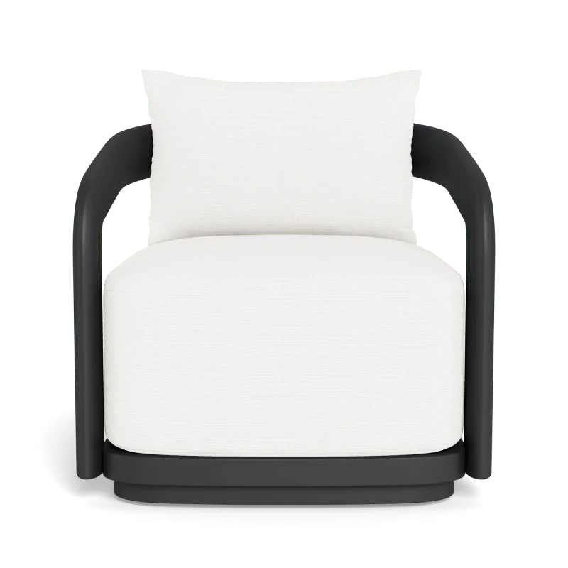 Chloe Aluminum Swivel Lounge Chair - Image 62