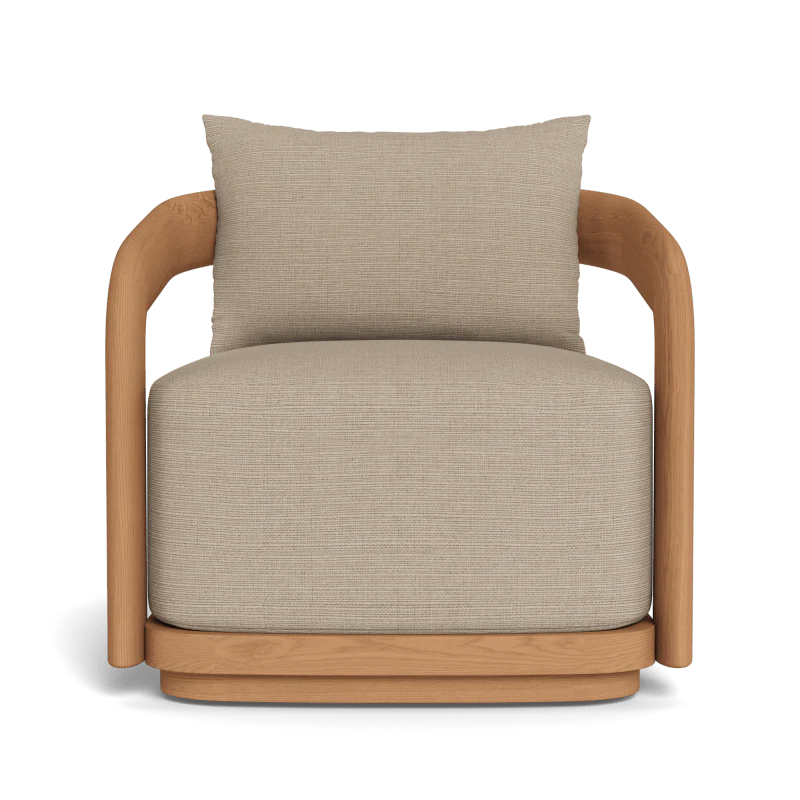 Chloe Teak Swivel Lounge Chair - Image 26