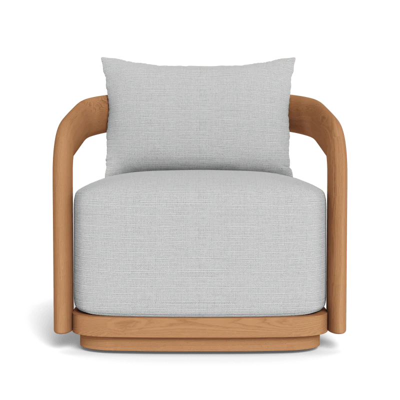 Chloe Teak Swivel Lounge Chair - Image 27