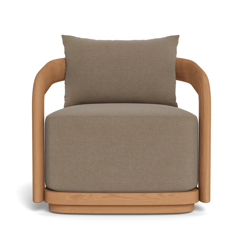 Chloe Teak Swivel Lounge Chair - Image 29