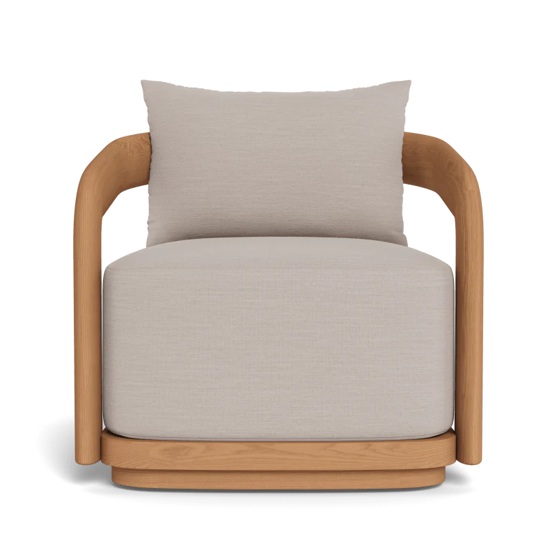 Chloe Teak Swivel Lounge Chair - Image 31