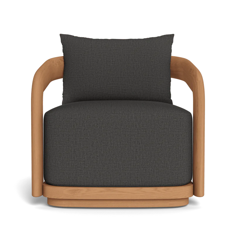Chloe Teak Swivel Lounge Chair - Image 34