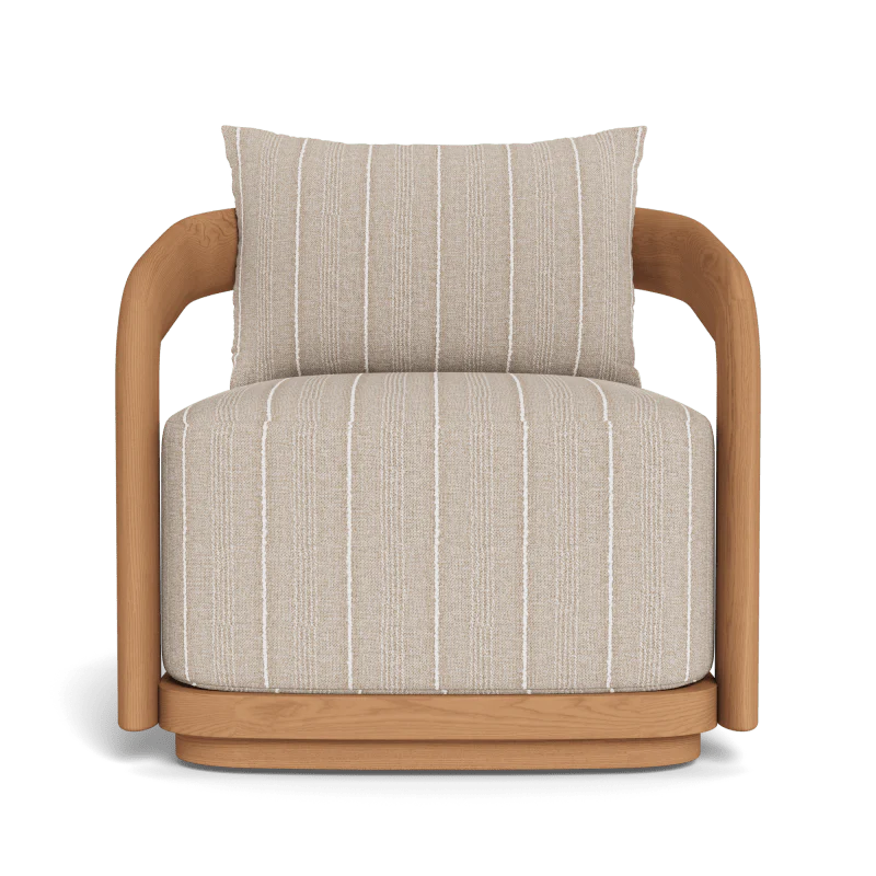 Chloe Teak Swivel Lounge Chair - Image 56