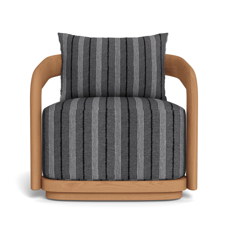 Chloe Teak Swivel Lounge Chair - Image 57