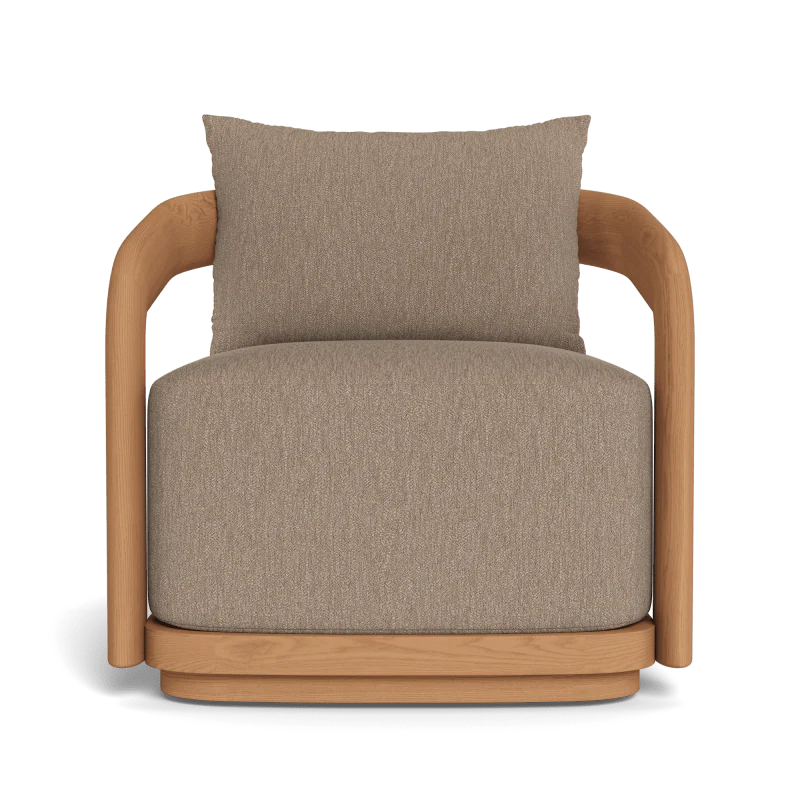Chloe Teak Swivel Lounge Chair - Image 58