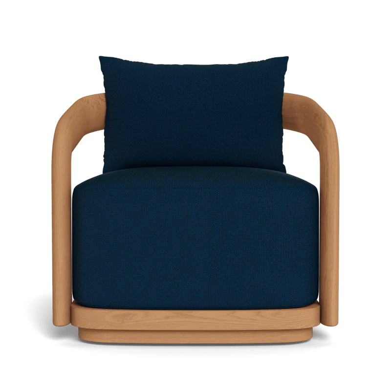 Chloe Teak Swivel Lounge Chair - Image 62