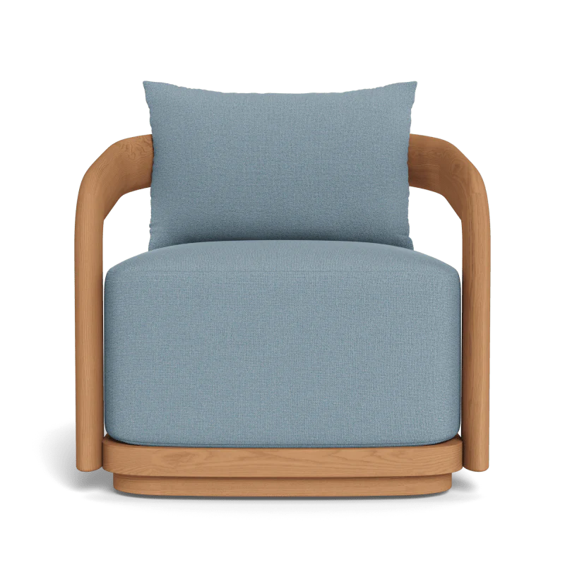 Chloe Teak Swivel Lounge Chair - Image 66