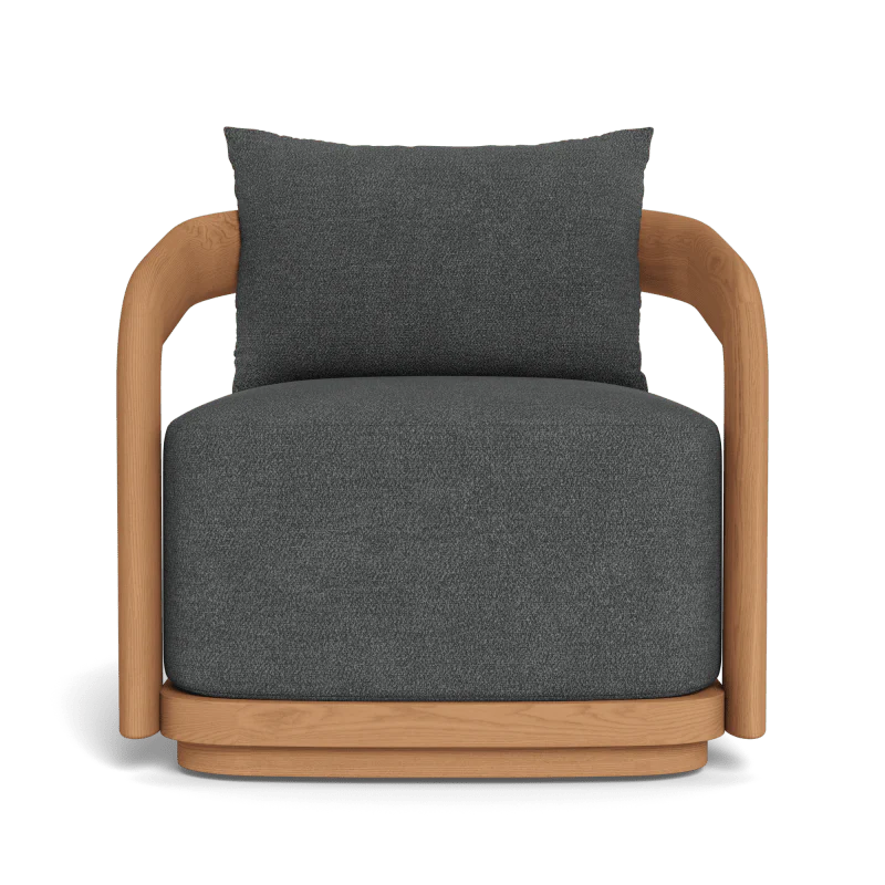 Chloe Teak Swivel Lounge Chair - Image 81