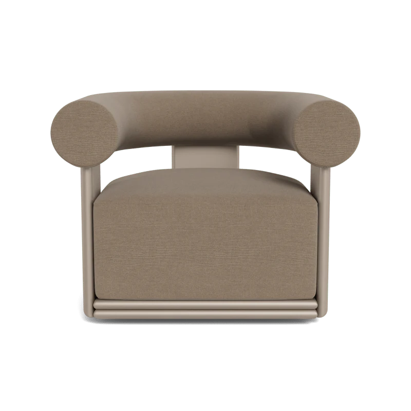 Collins Aluminum Swivel Lounge Chair - Image 49