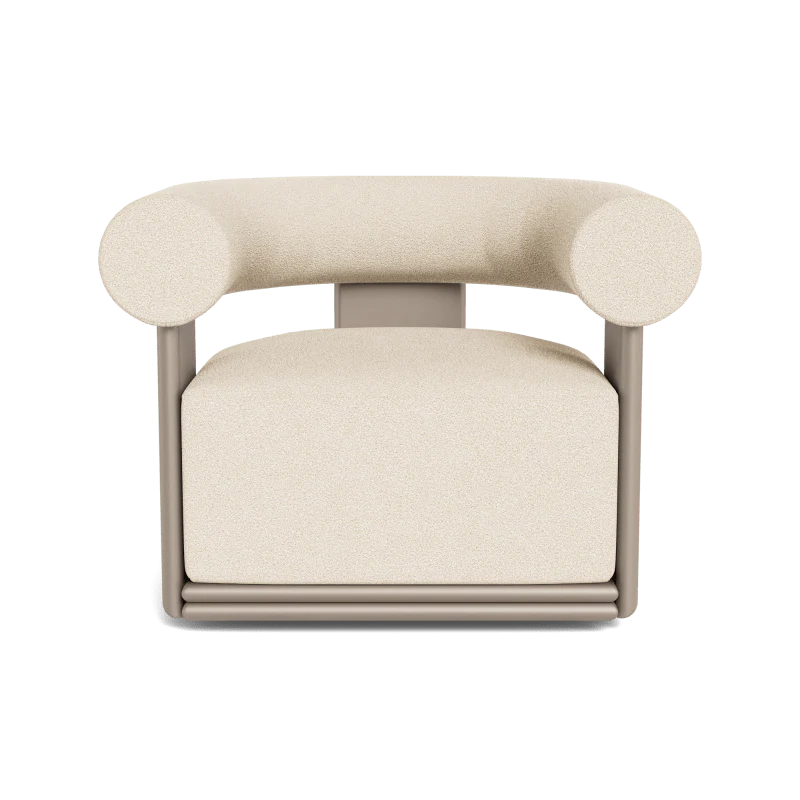 Collins Aluminum Swivel Lounge Chair - Image 53