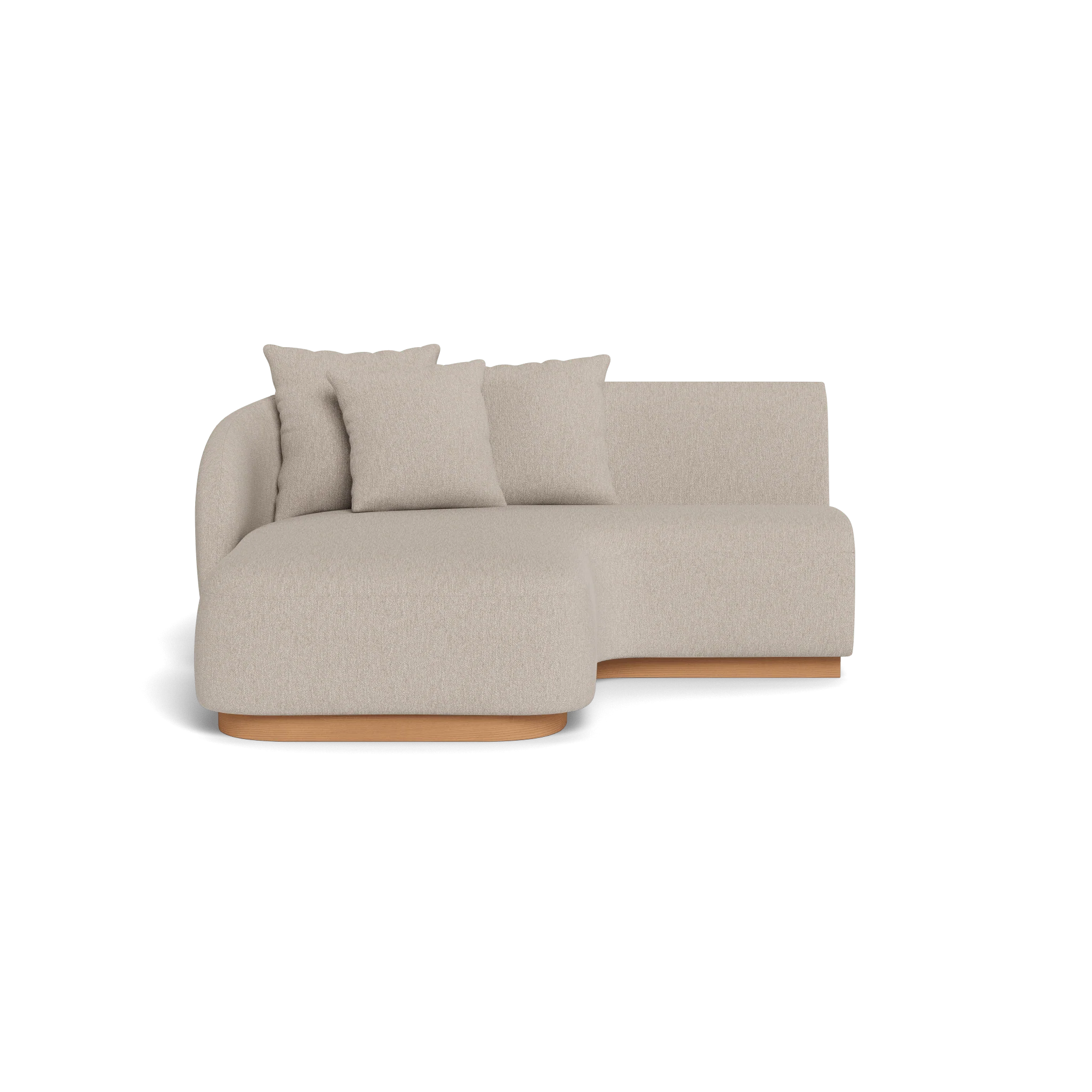 Como Curved Chaise Left - Image 48