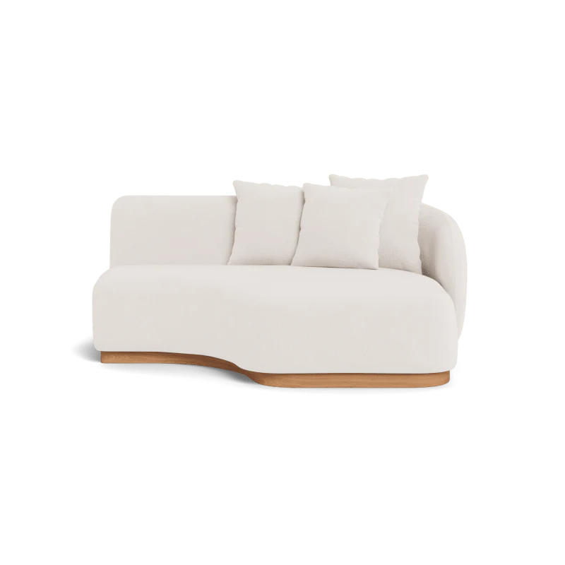 Como Curved Chaise Right - Image 156