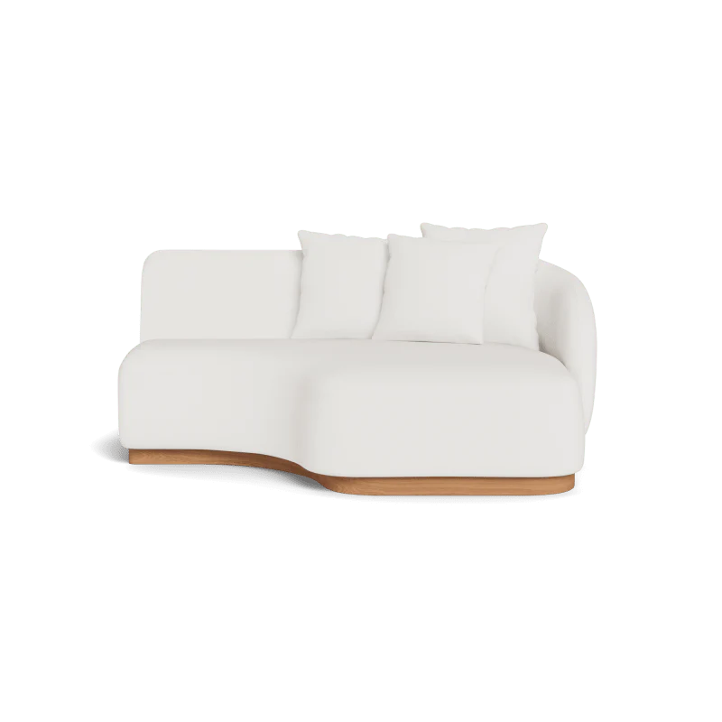 Como Curved Chaise Right - Image 174