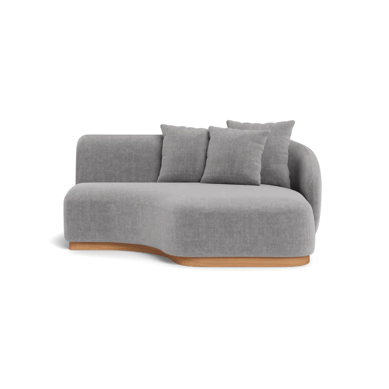 Como Curved Chaise Right - Image 194