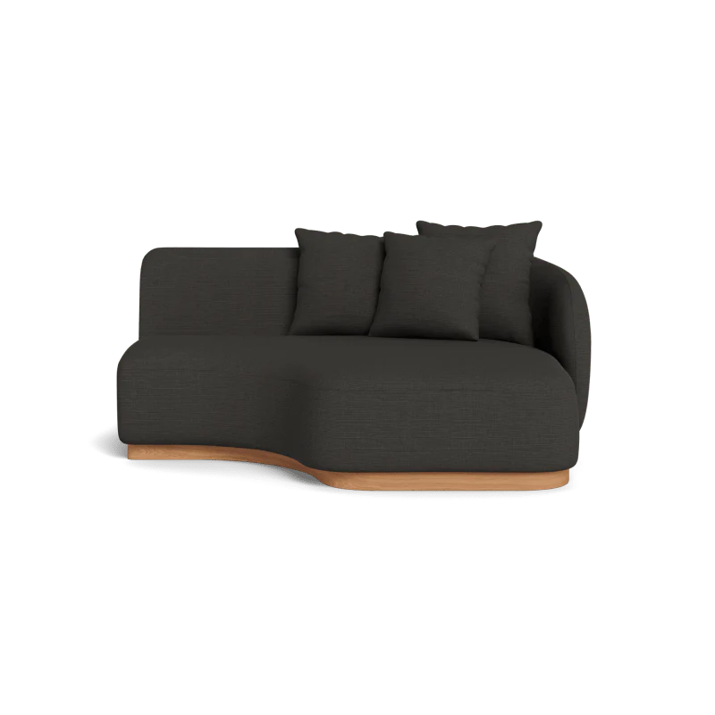 Como Curved Chaise Right - Image 205