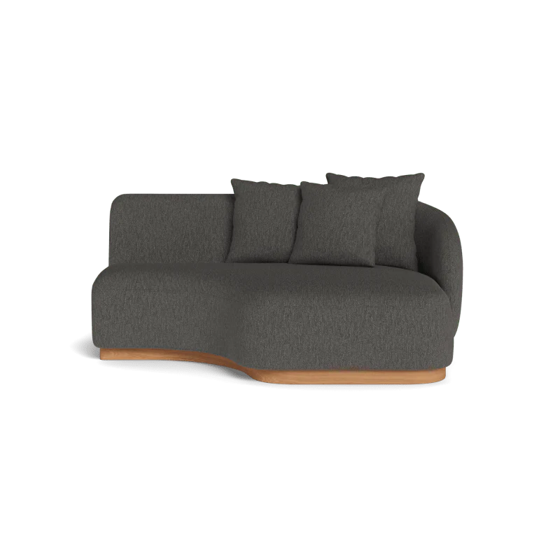 Como Curved Chaise Right - Image 212