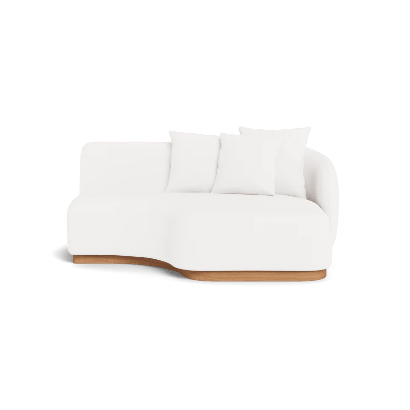 Como Curved Chaise Right - Image 213