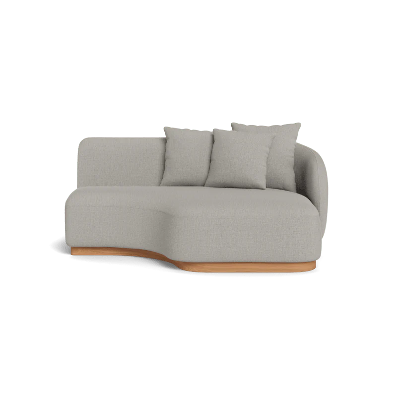 Como Curved Chaise Right - Image 216