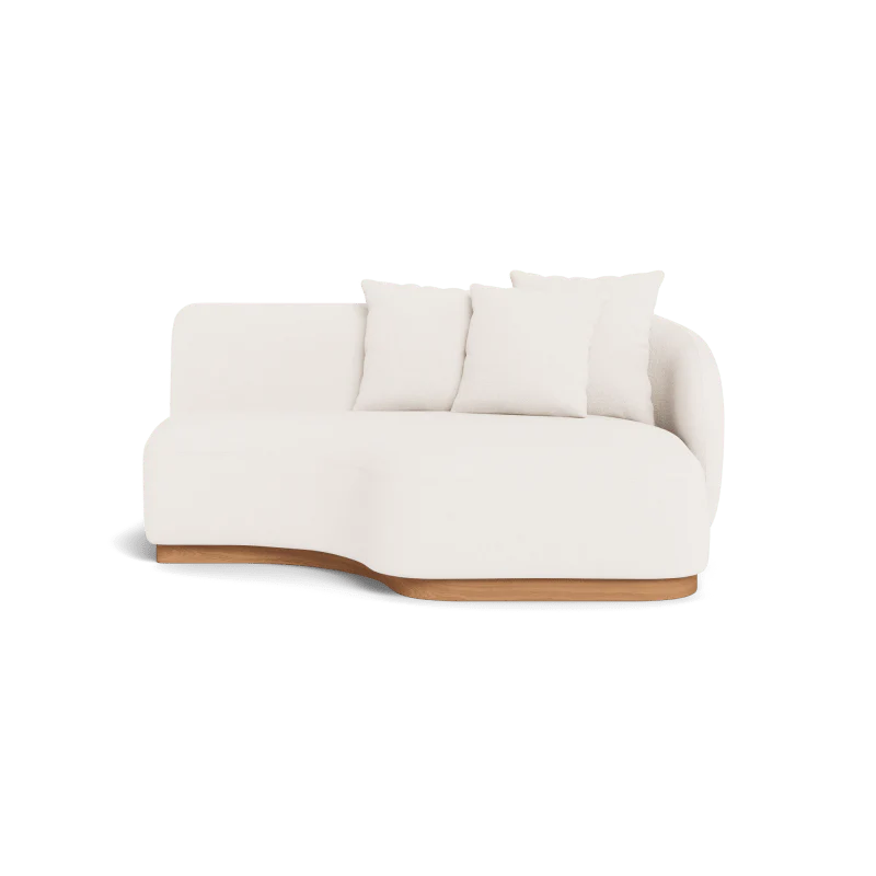 Como Curved Chaise Right - Image 236