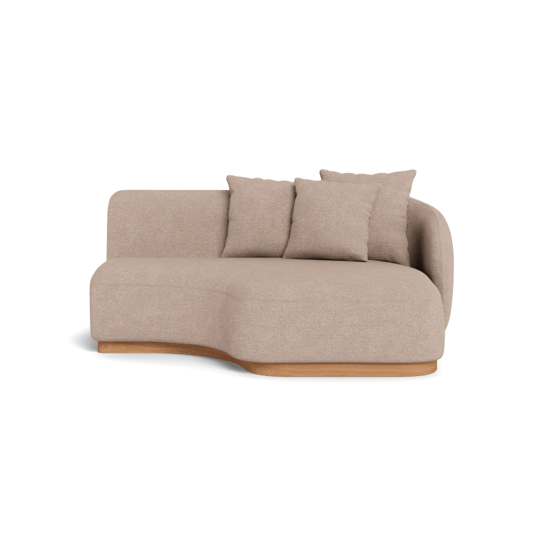 Como Curved Chaise Right - Image 94