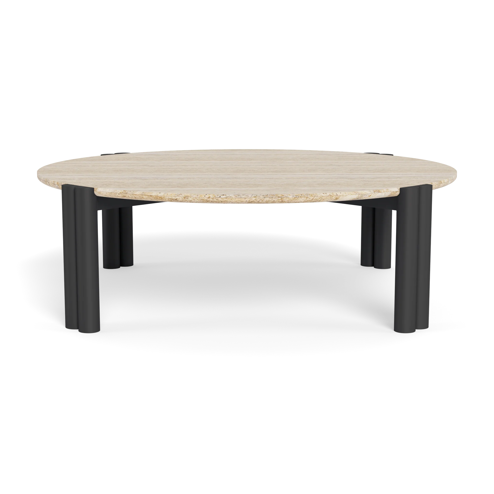 Cove Aluminum Round Coffee Table - Image 8
