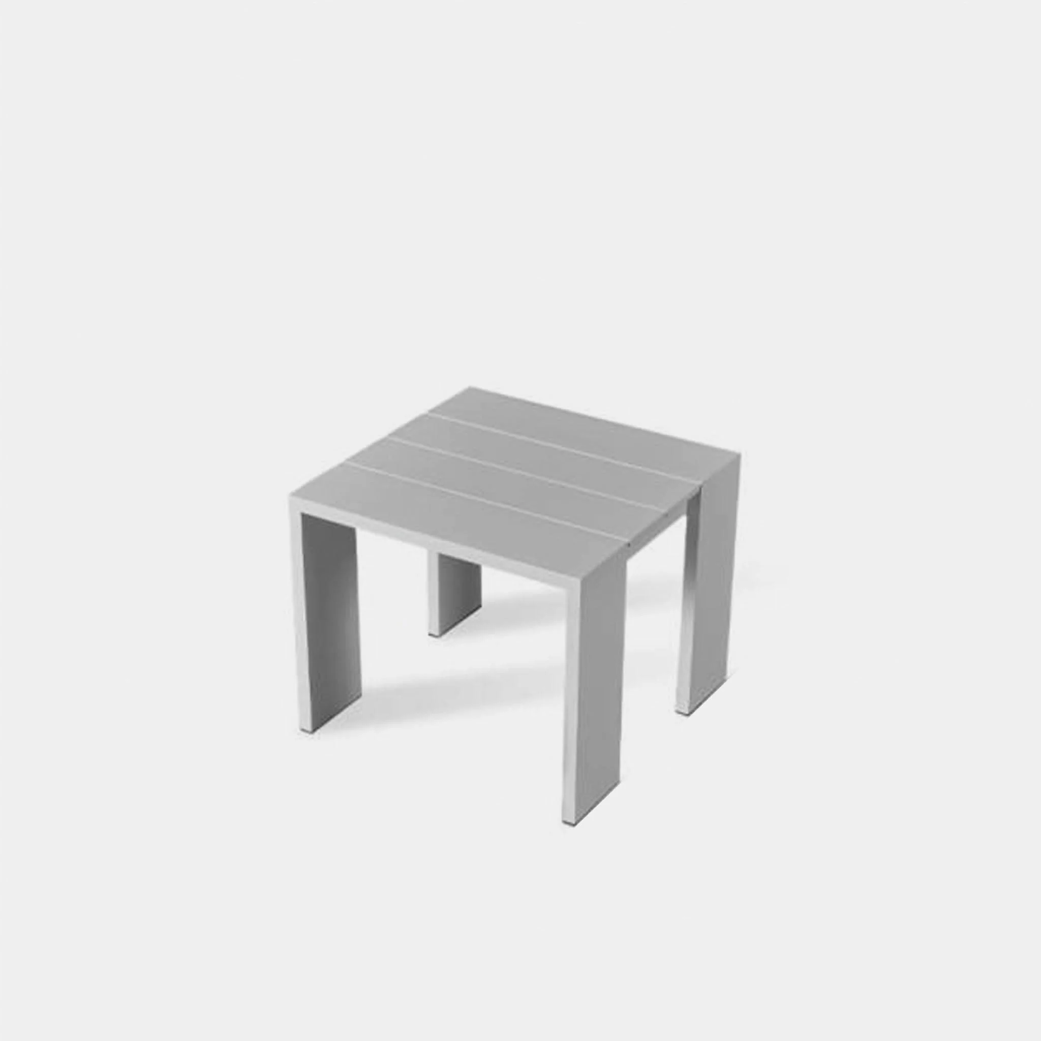 Hayman Aluminum Side Table Square - Image 8