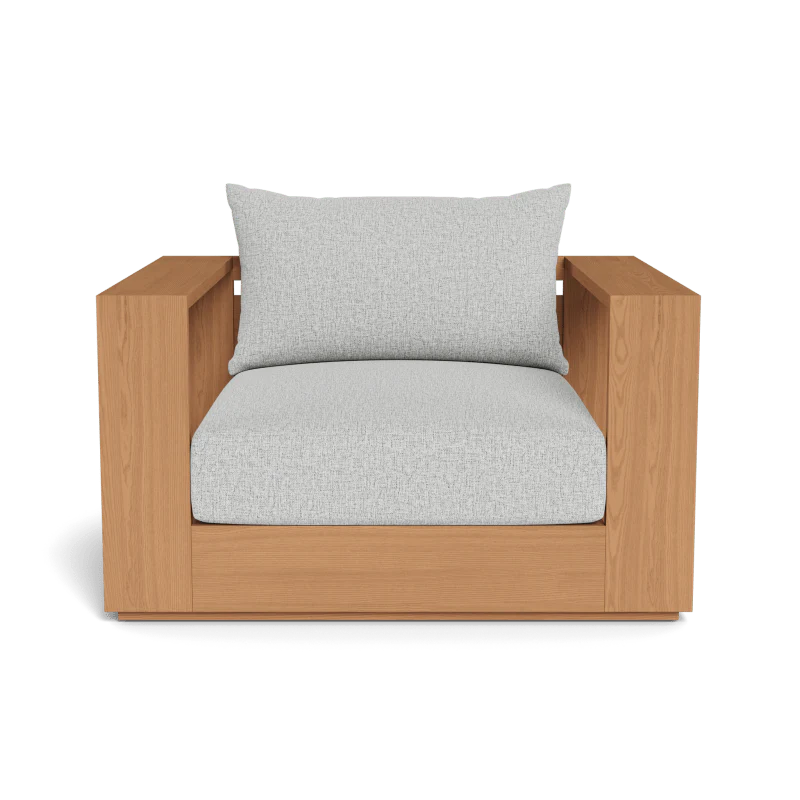 Hayman Teak Swivel Lounge Chair - Image 3