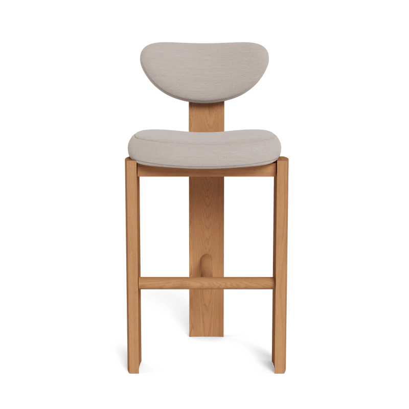 Lennon Upholstered Armless Bar Stool - Image 6