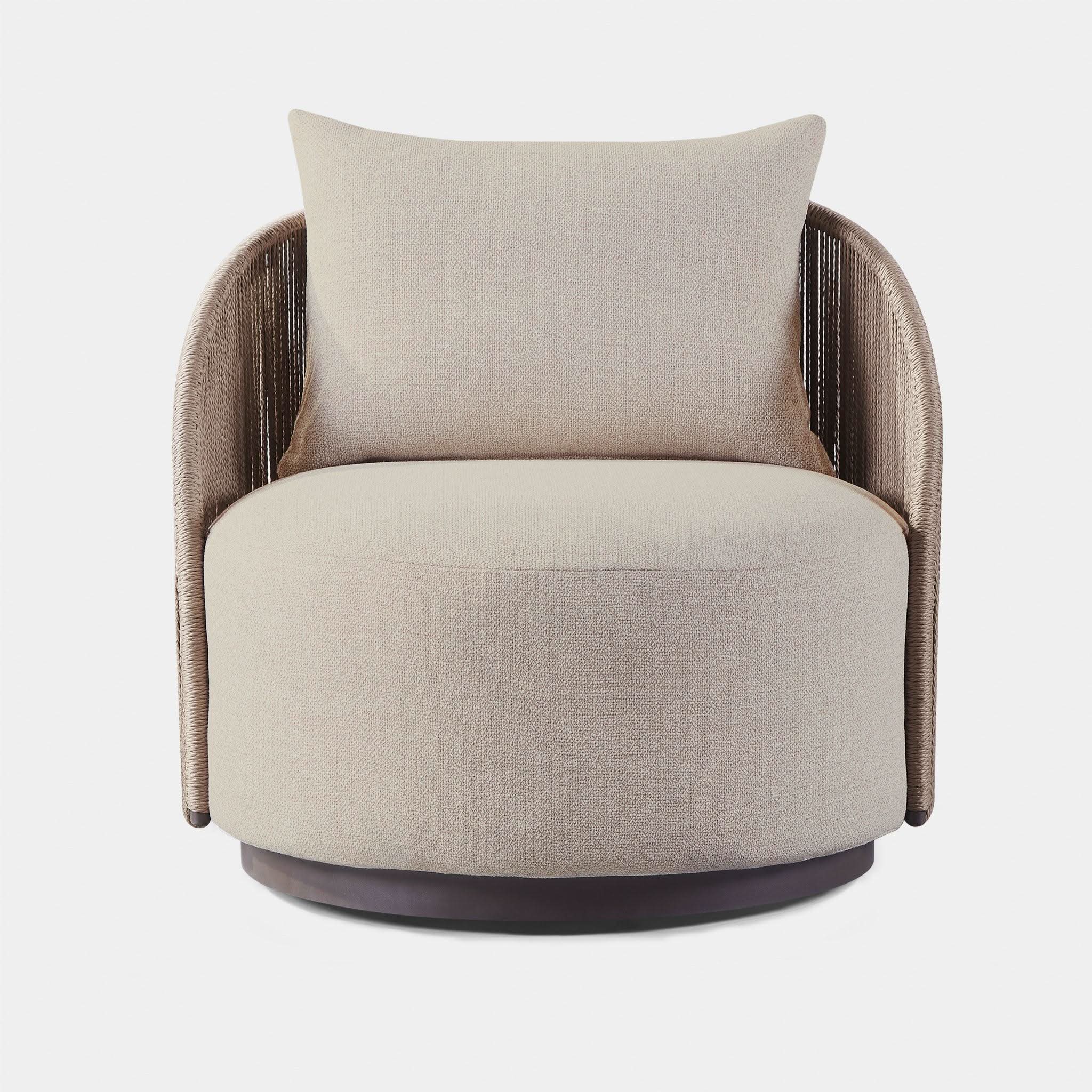 Milan Swivel Lounge Chair - Image 8