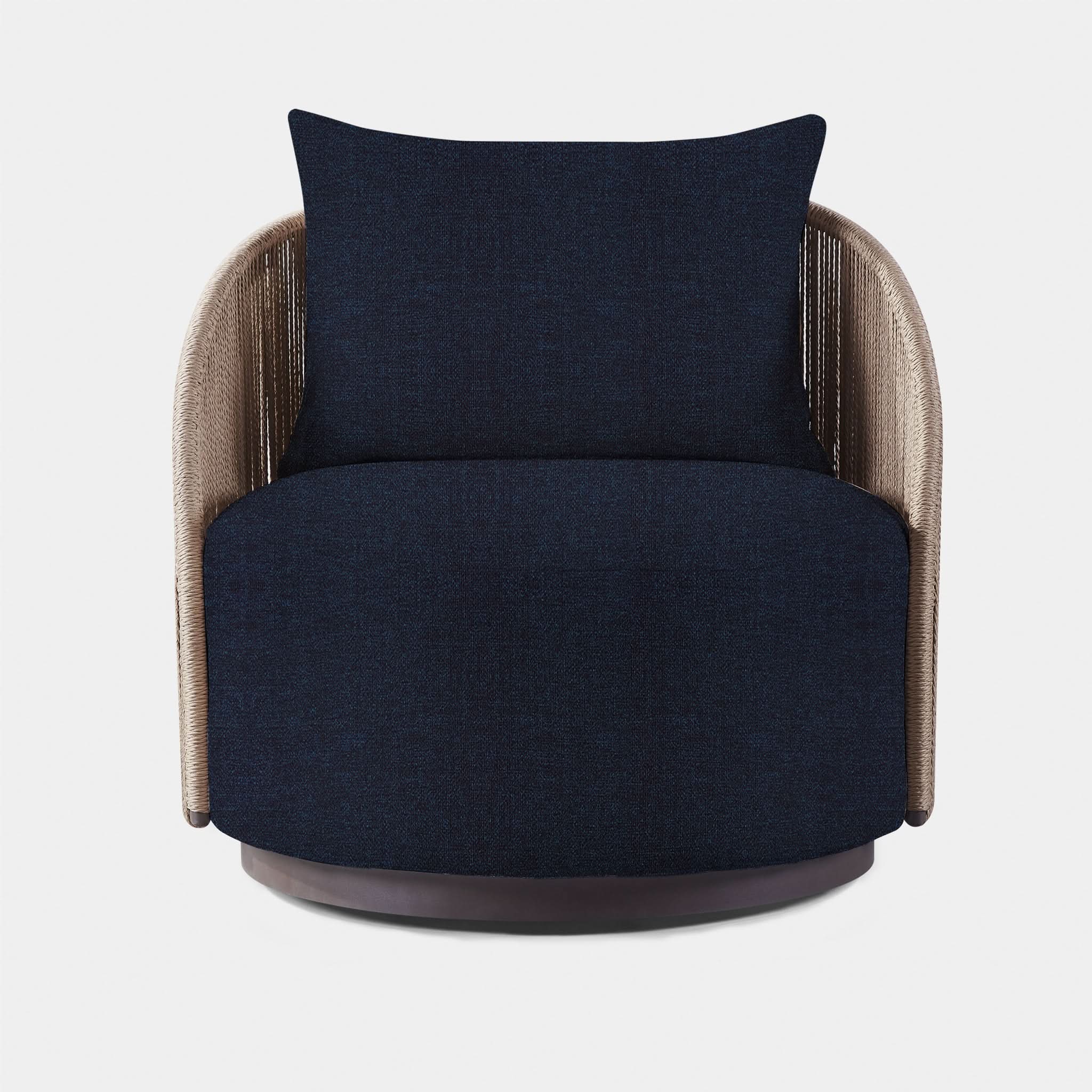 Milan Swivel Lounge Chair - Image 9