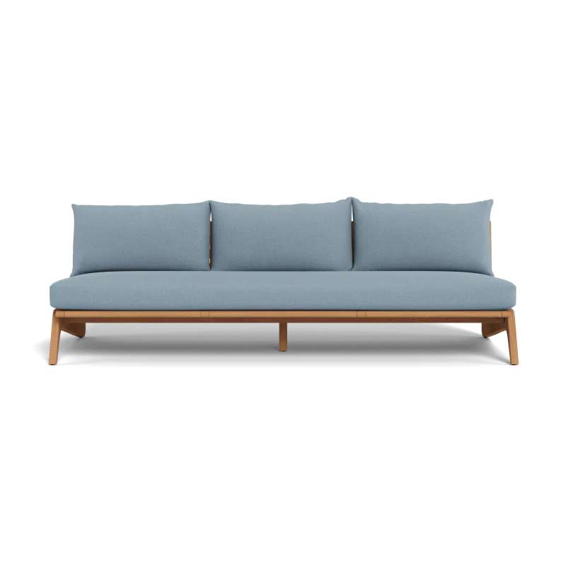 Mlb Teak 3 Seat Armless Sofa - Image 77