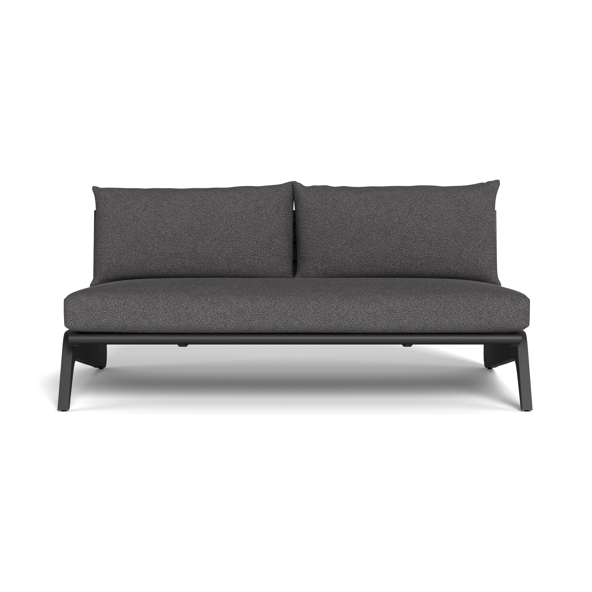 MLB Aluminum 2 Seat Armless Sofa - Image 20