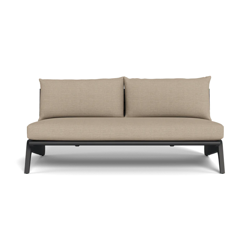MLB Aluminum 2 Seat Armless Sofa - Image 63