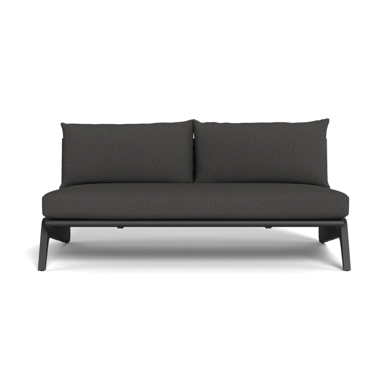 MLB Aluminum 2 Seat Armless Sofa - Image 79