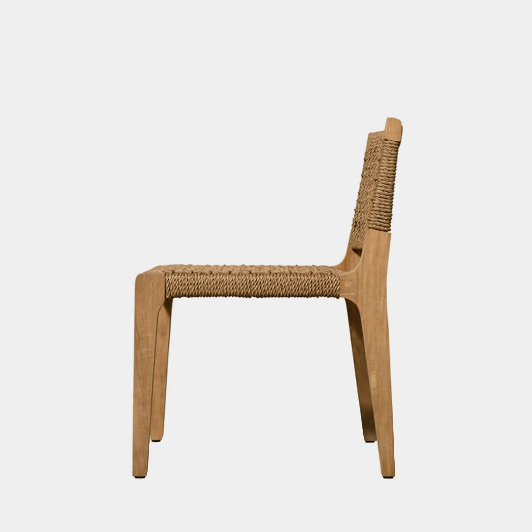Mlb Teak Armless Dining Chair - Image 5