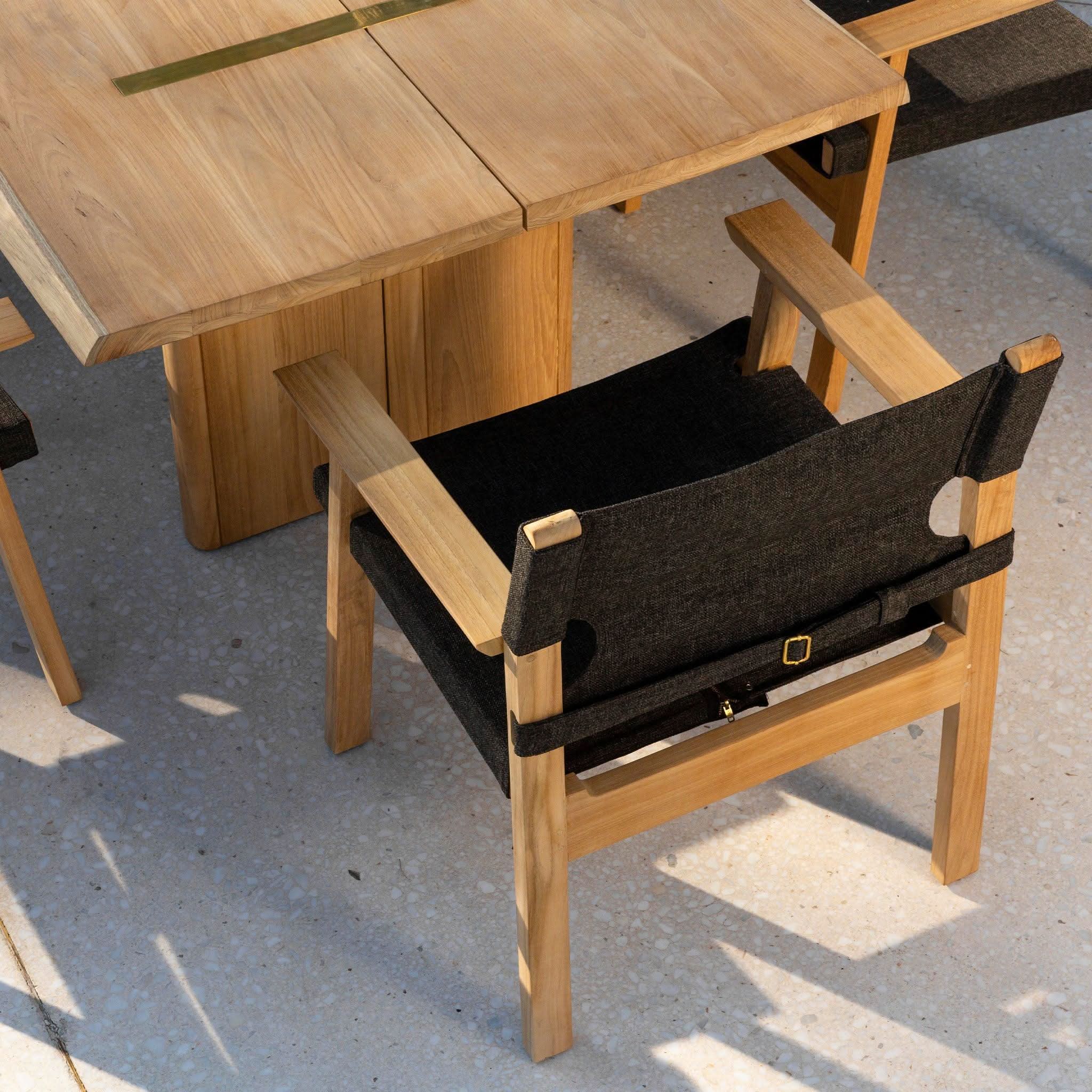 Mlb Teak Dining Table 106" - Image 8