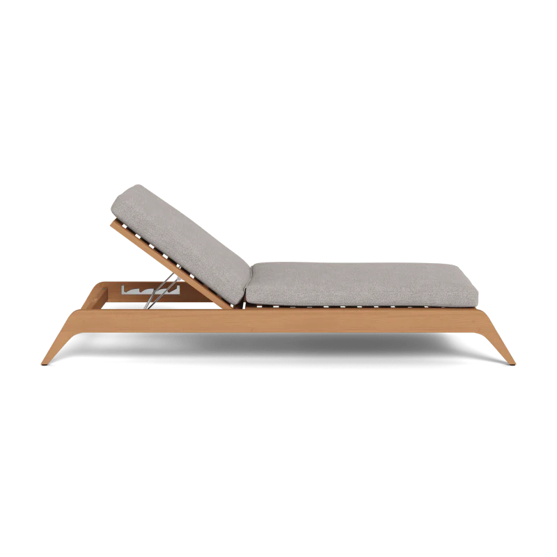 Mlb Teak Slatted Sun Lounge - Image 84