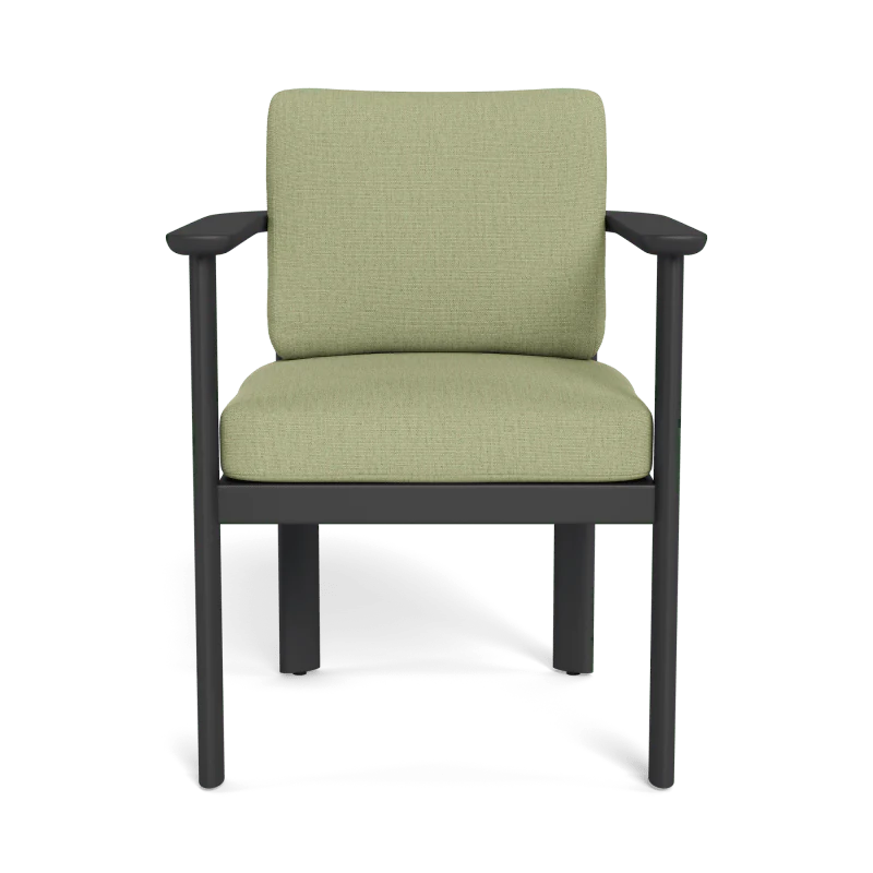 Newport Aluminum Barrel Dining Chair - Image 101