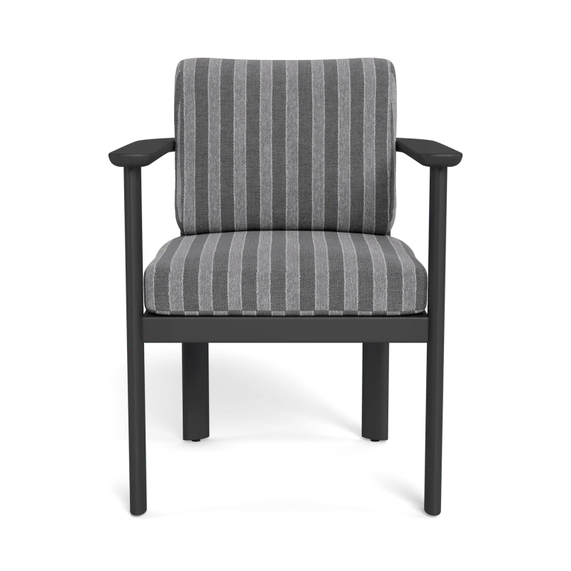 Newport Aluminum Barrel Dining Chair - Image 107