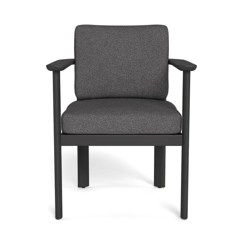 Newport Aluminum Barrel Dining Chair - Image 16