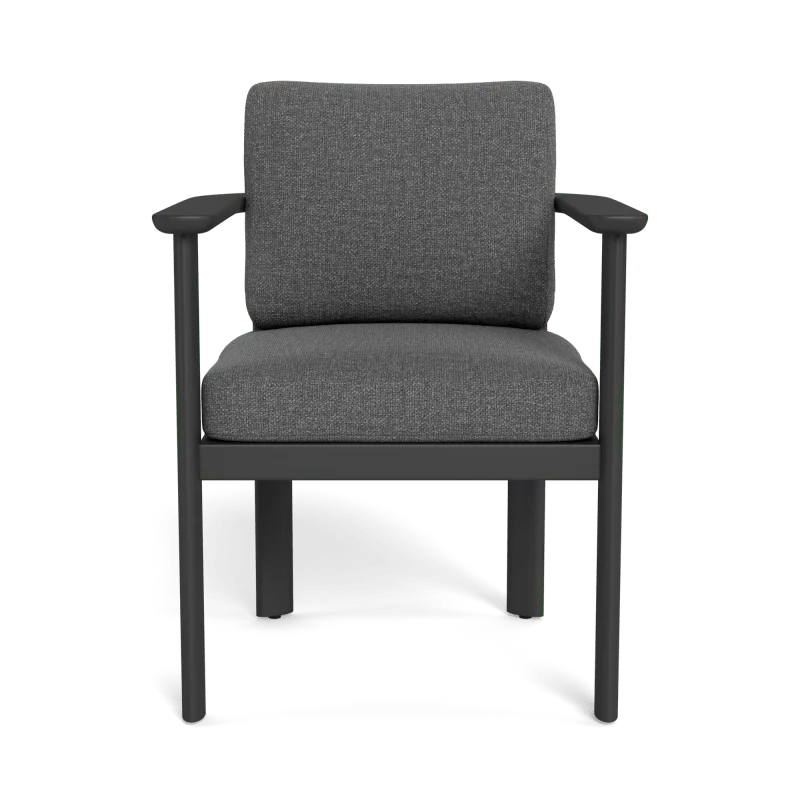 Newport Aluminum Barrel Dining Chair - Image 20