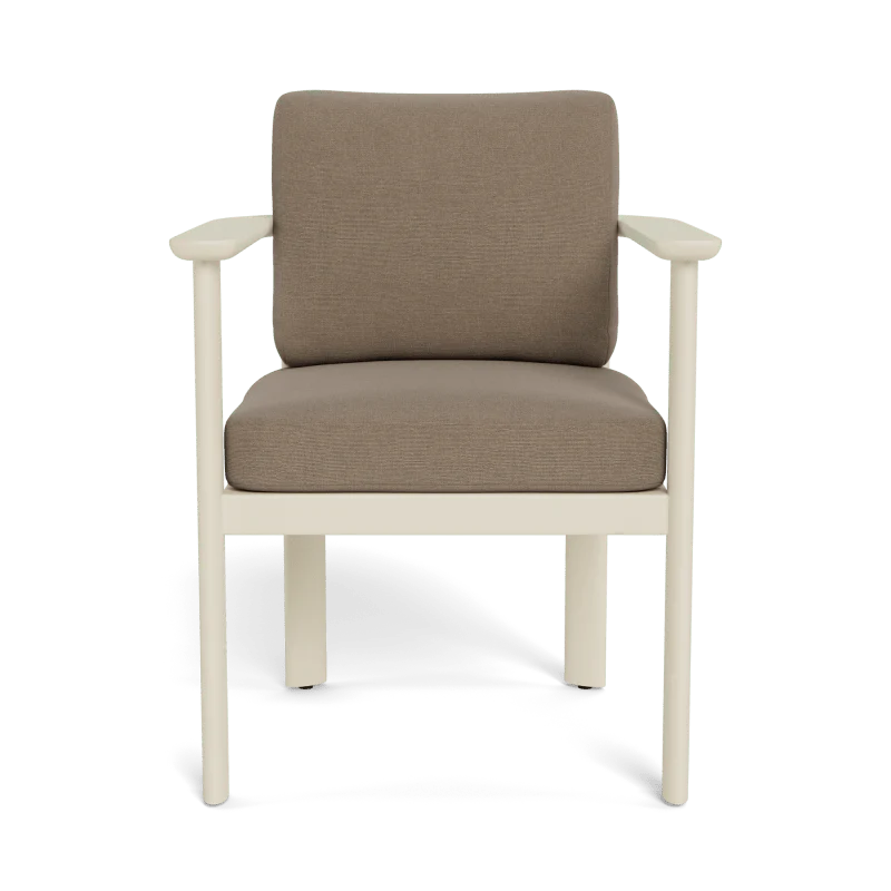 Newport Aluminum Barrel Dining Chair - Image 24